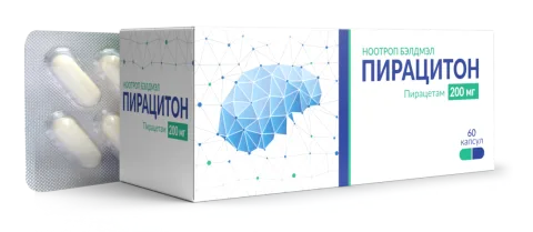 Пирацитон 200мг №60 Капсул