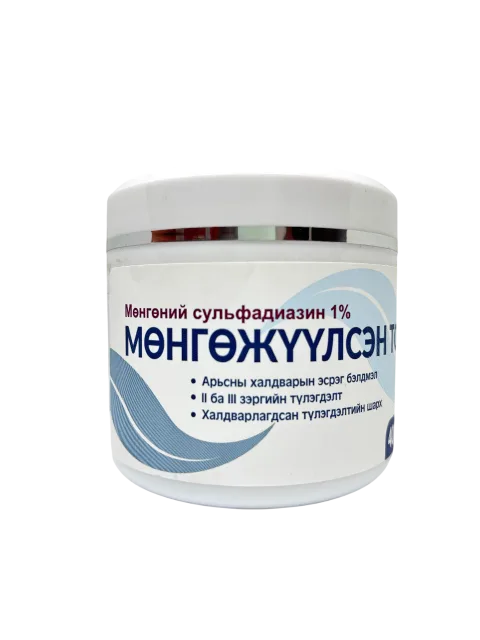 Мөнгөжүүлсэн тос 1% 400 гр