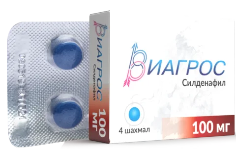 Виагрос 100мг №4 - Viagros viagra